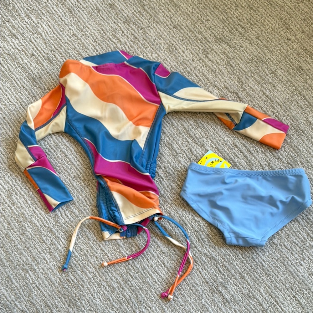 NWT Nani 2T rashguard with Primary 2-3T swim bottoms - Picture 2 of 6
